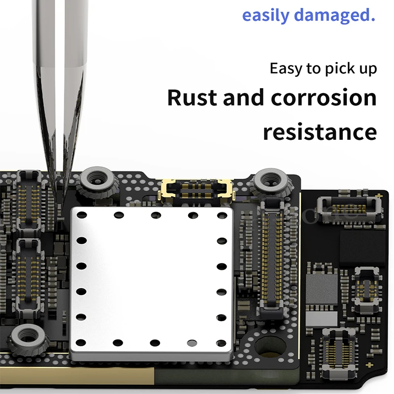 QZLAHZ MA-01 صلابة عالية الدقة الفولاذ المقاوم للصدأ ملاقط واسعة الدقة خط الطيران أدوات إصلاح الإلكترونية للهاتف