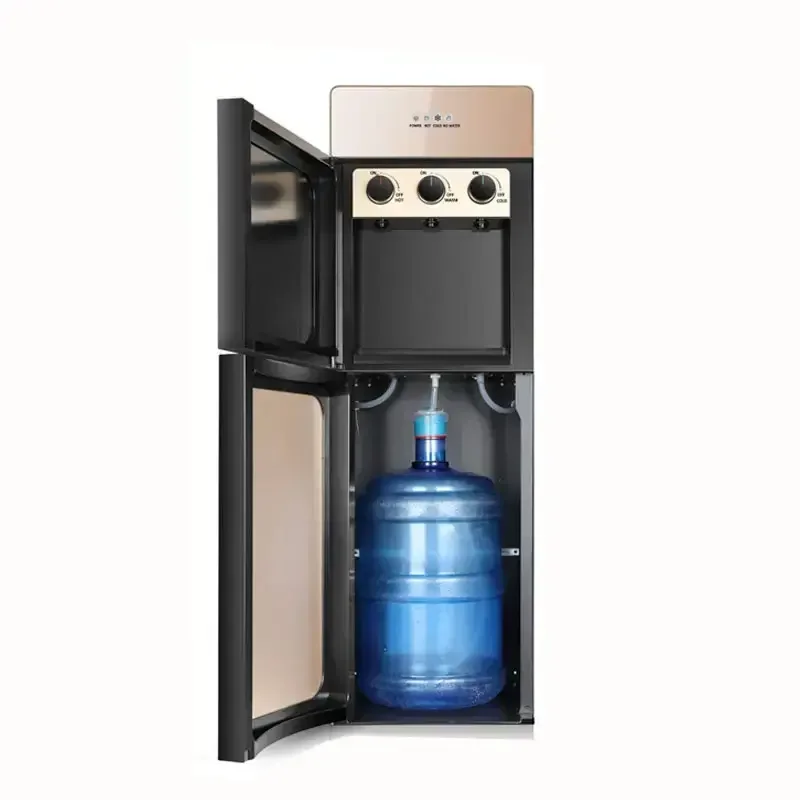 

Customizable Automatic Freestanding Water Dispenser Bottom Mounted Cold Hot Tempered Panel Water Purifier Customizable Vending