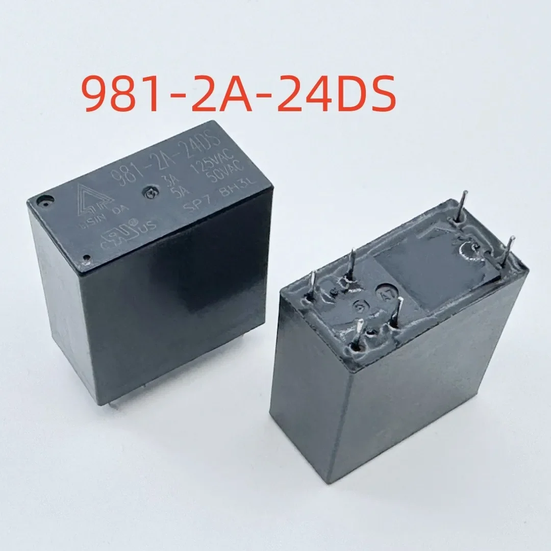 New 981-2A-24DS;981-2A-12DS;(42F2A-24V/12V-5A) Relay 6pins