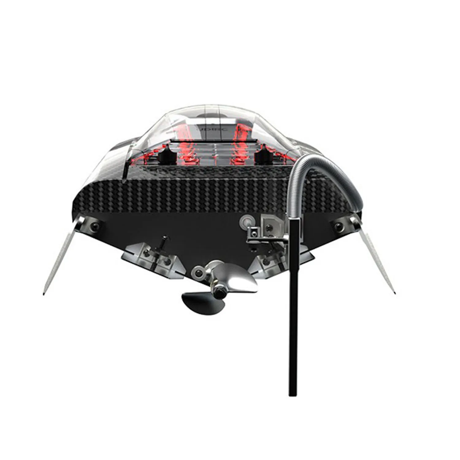 Regalo UdiRC UDI022 barco de Control remoto de alta velocidad 2,4G 4CH modelo de barco eléctrico 1800KV Motor sin escobillas 100A ESC Radio para adultos