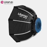 Ulanzi 40CM / 60CM Octagonal Softbox Quick Release Mini Bowens Mount Honeycomb Grid Softbox for Ulanzi L024 L023 LT005 COB Light