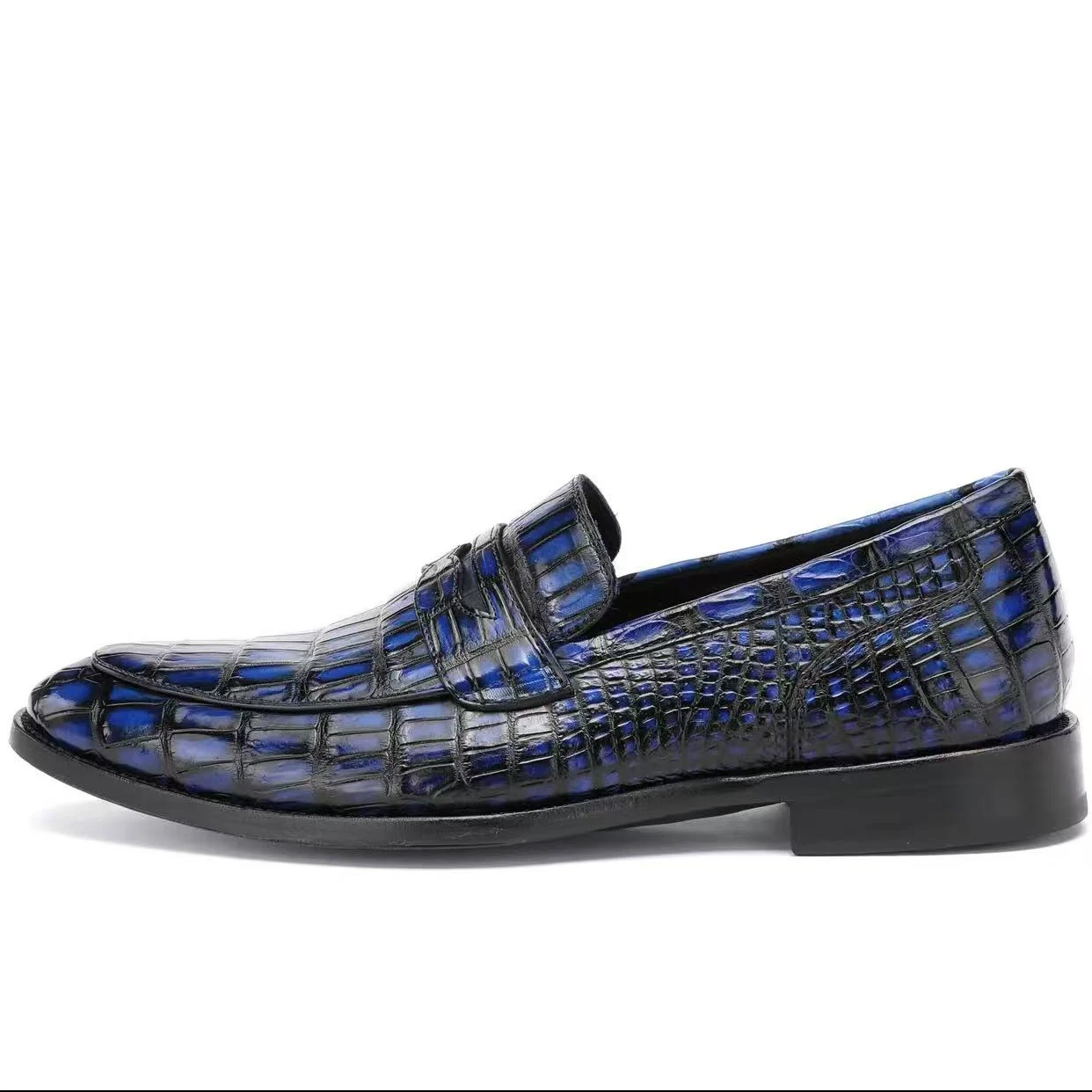 yinshang new men dress shoes male crocodile shoes leisure fashion men shoes view 4