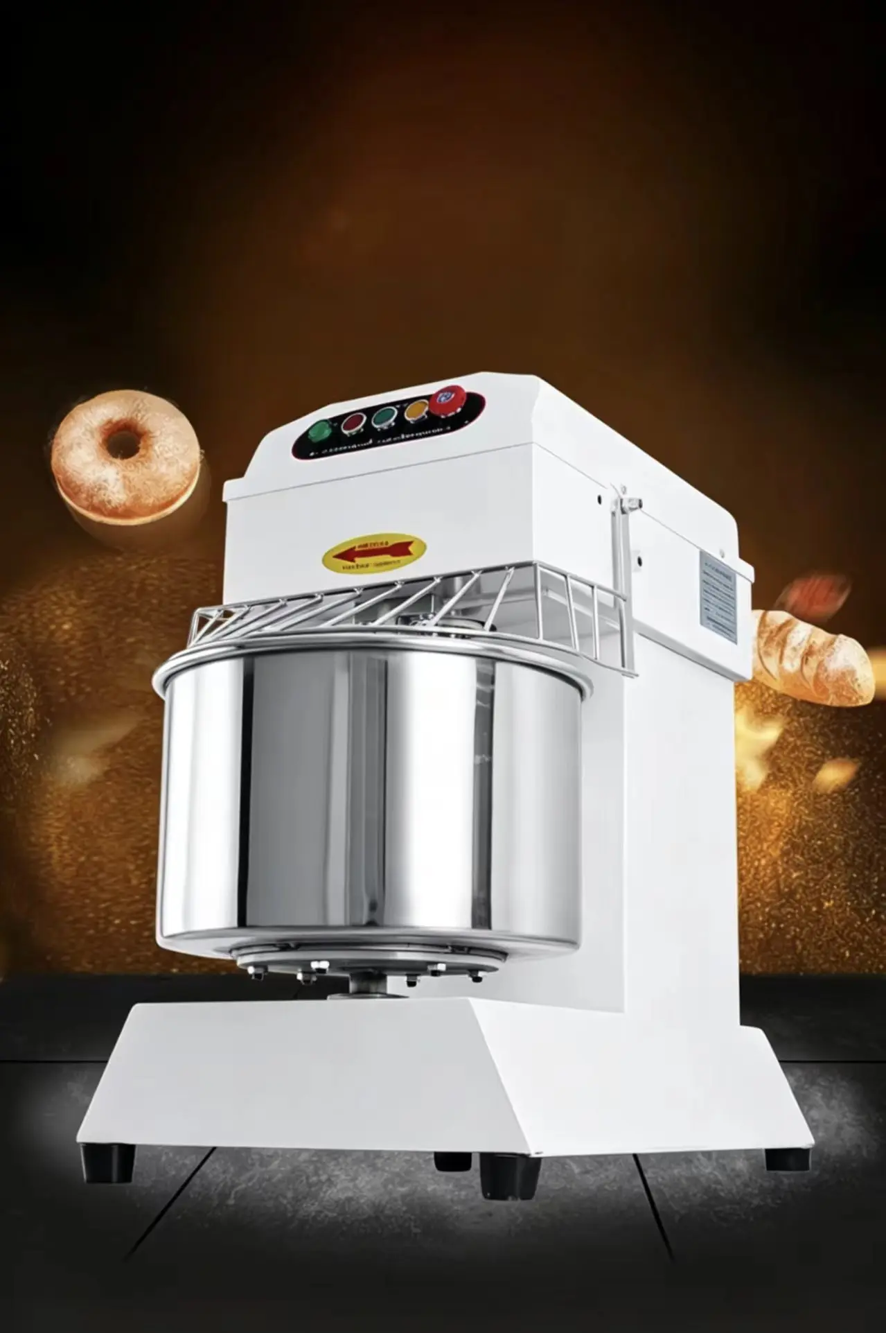 Factory Industrial Vertical Bakery Mixers Bread Dough Mixer Flour Mixer