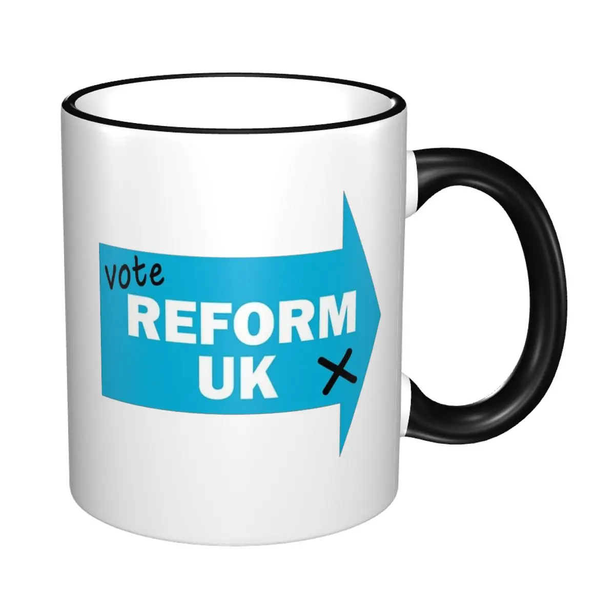 Vote Reform UK Make Britain Great Again Gift Mugs for Women Men Novelty Coffee Cup Christmas Present for Office 3