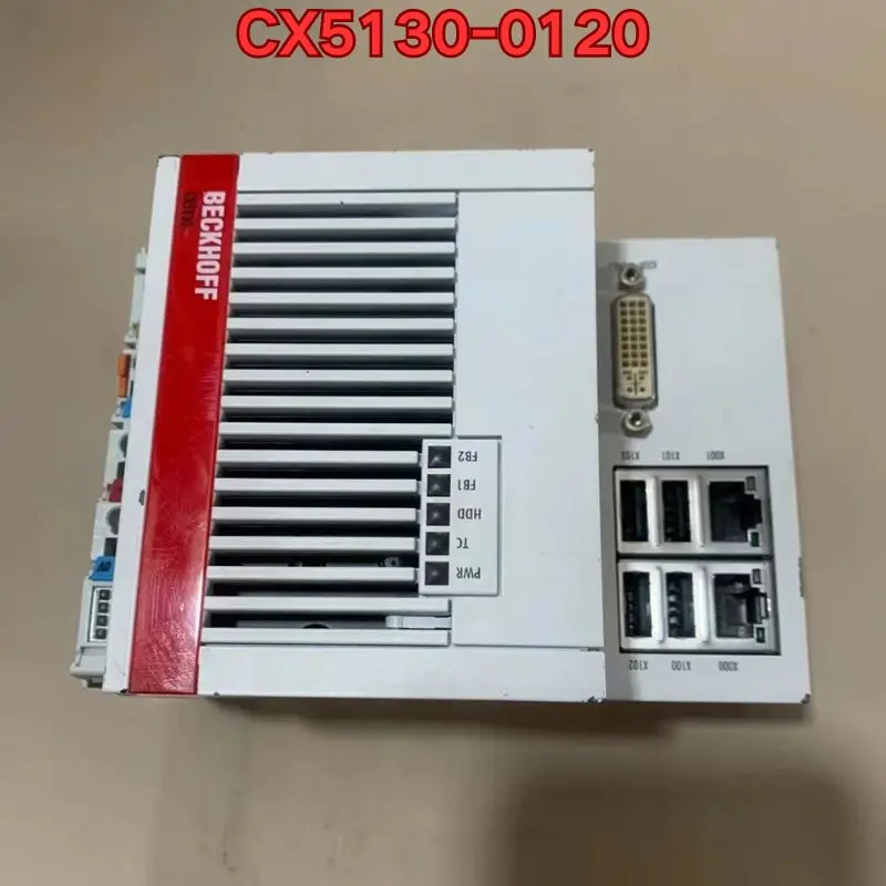 

Second-hand PLC module CX5130-0120 function test is normal