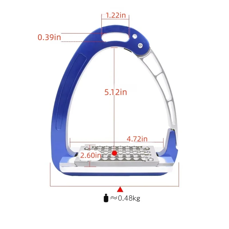 Obrázek 6: Kůň bezpečný stirrup pro kůň jízdní kůň aparatura rychlý propuštění design pro anglický jízdní