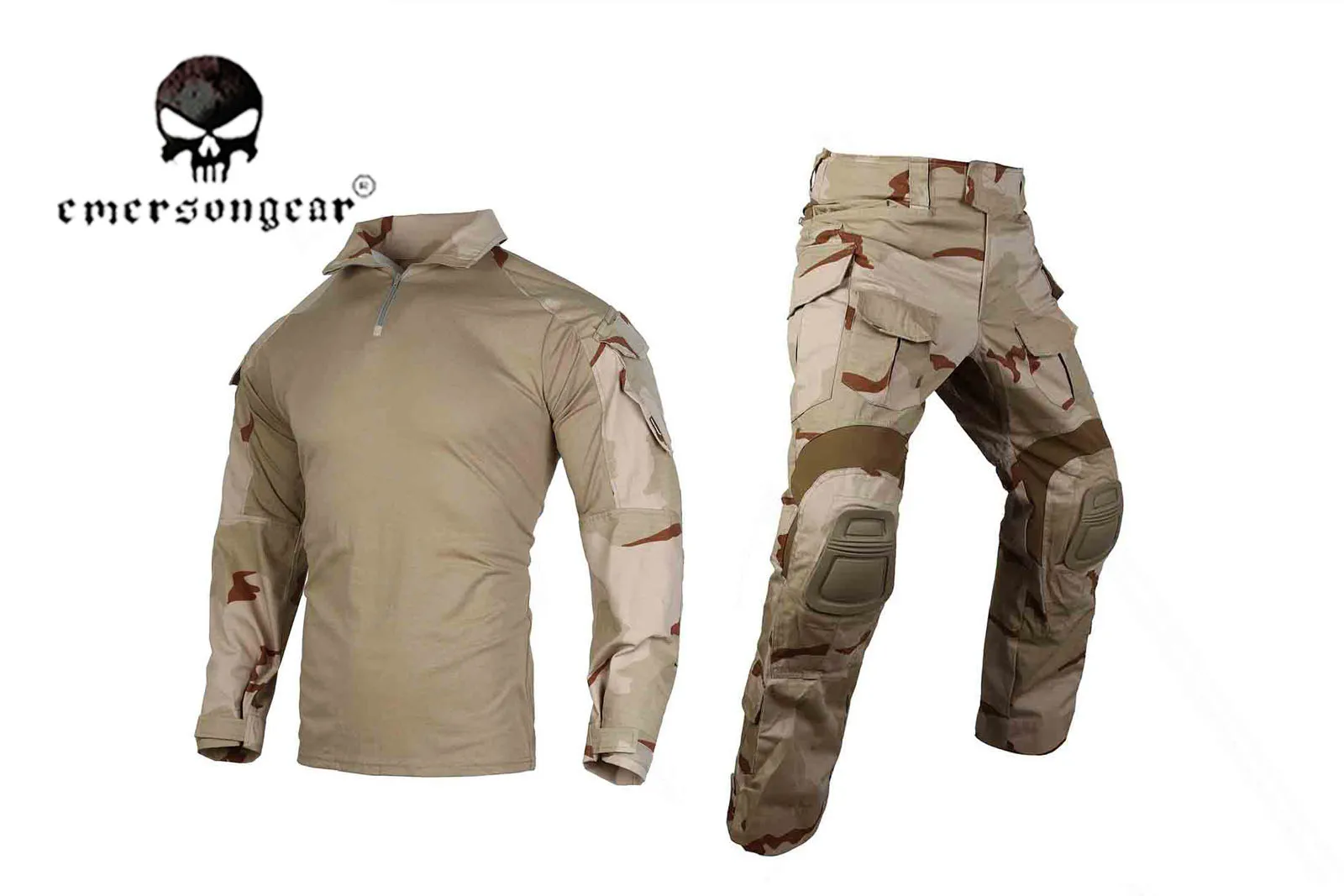 

emersongear-Gen3 Tactical Shirt and Pants Suit, Airsoft Combat Bdu Uniform, EM9422, EM9351