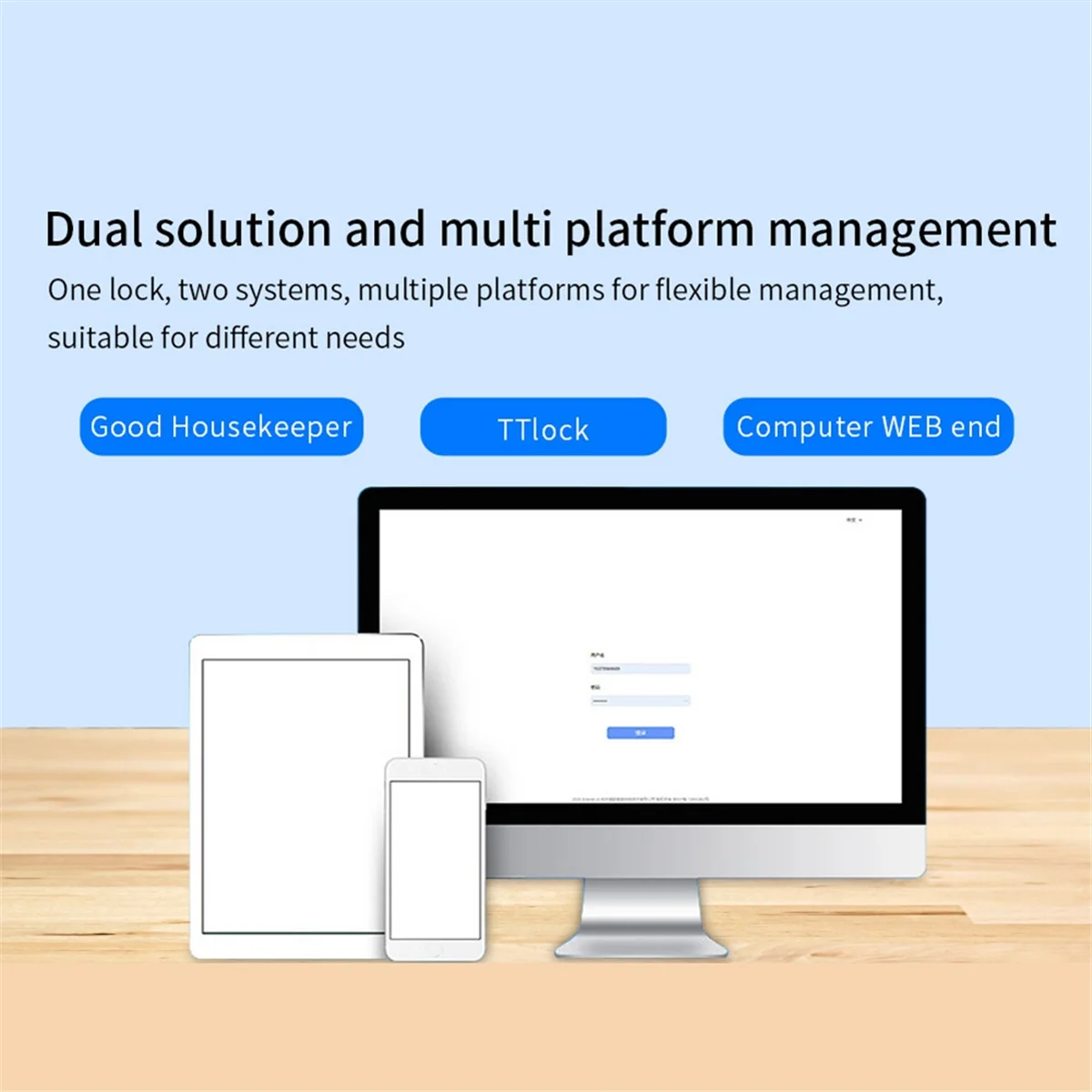 A93P TTLock Face Recognition Access Control Keypad Standalone Waterproof Fingerprint Access Controller for Door Lock-B