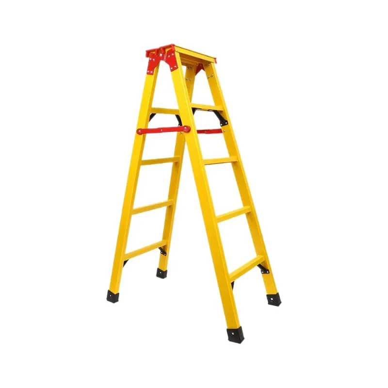 

Multi-purpose, FRP insulated ladder, folding herringbone ladder, electric and electrical use, insulation engineering ladder