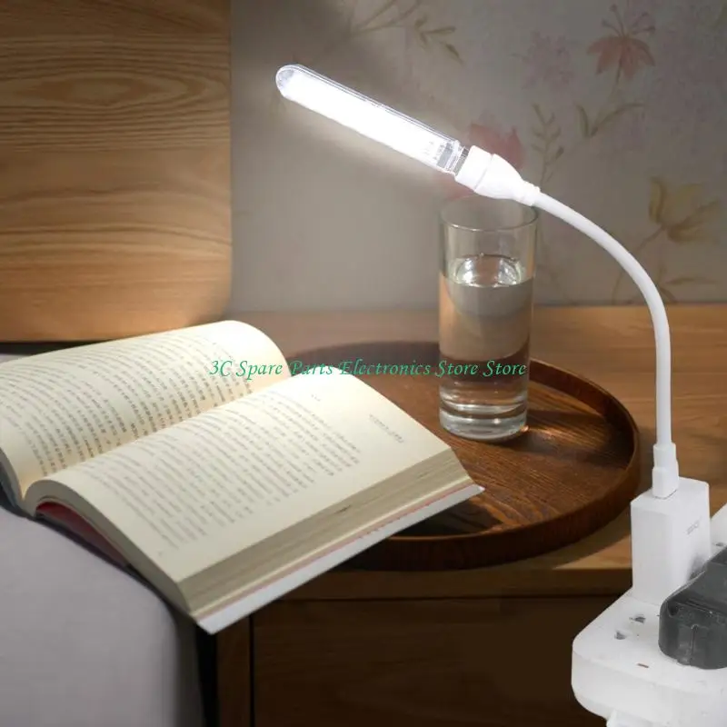 SZ USB LED Light with 8 LEDs and Adjustable Hose for Camping, Fishing, Outdoor Event Dorms Bedrooms Convenient Lighting