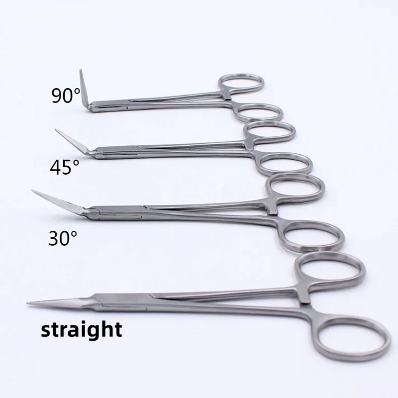 

1Pc Dental Residual root tweezers forceps dental pliers INSTRUMENT 0/30/45/90 Degree for choose Dentist Tools Lab Instrument