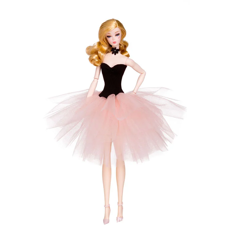 Xianxian – vêtements de poupée, costume 1/6 Anime BJD 32cm, accessoires de vêtements de poupée, robe en dentelle noire, ensemble de jouets de collection pour filles, bricolage