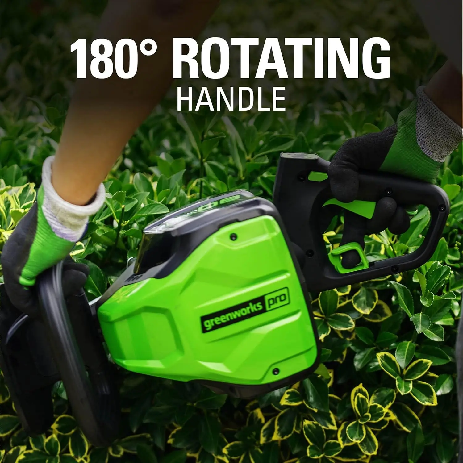 Imagem -04 - Corta-sebes sem Fio Greenworks Pro 80v 26