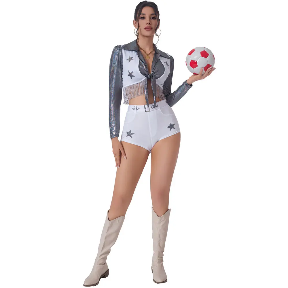 Sexy Fooall bébés torcher tenues danse étoile Performance Costumes loween ow vêtements scène Actres traditionnel Dres