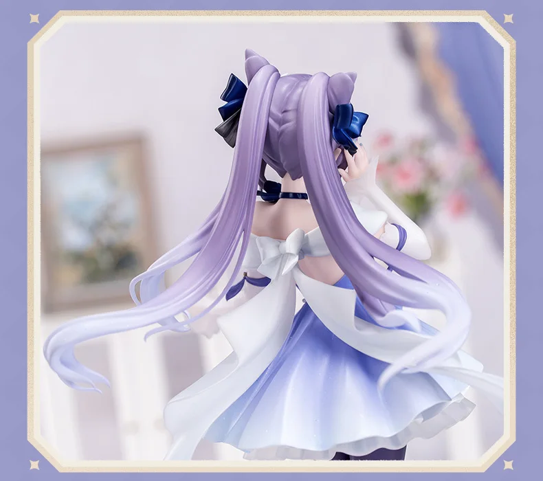 [Original] miHoYo Offizielles Spiel Genshin Impact KeQing 21,5 cm Cosplay Desktop-Sammlungsornamente Anime Cartoon Zubehör Requisiten – Detail 7