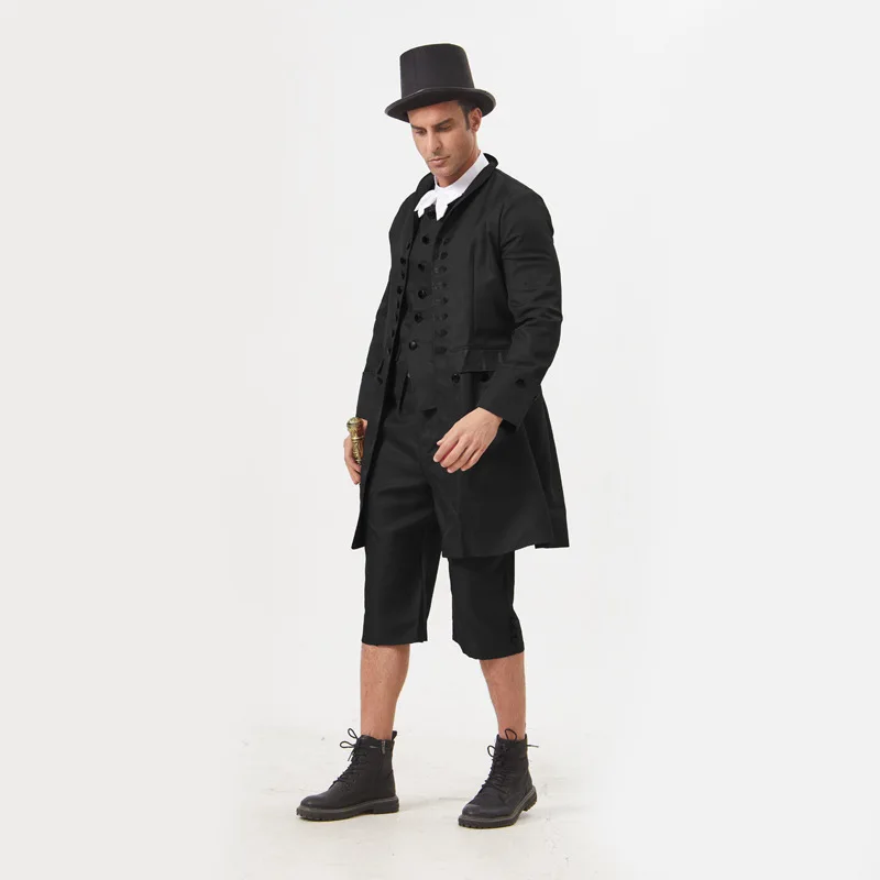 

European And American Halloween Court Prince Costume Performance Set Cosplay Costume Medieval Retro Dress-up