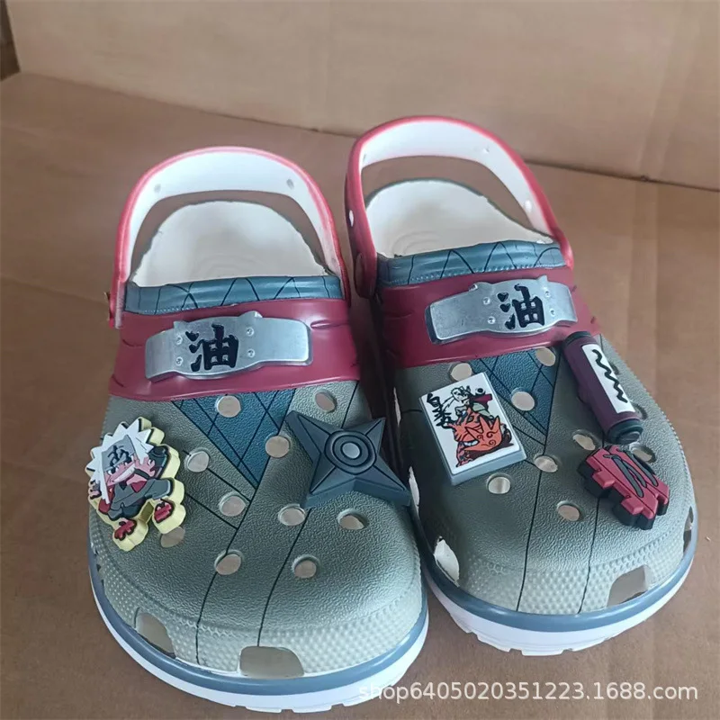 Purplewhite Cartoon Hole Clogs Cute Alienstyle Decor Charms Comfortable Nonslip Waterproof Summer Beach Slippers