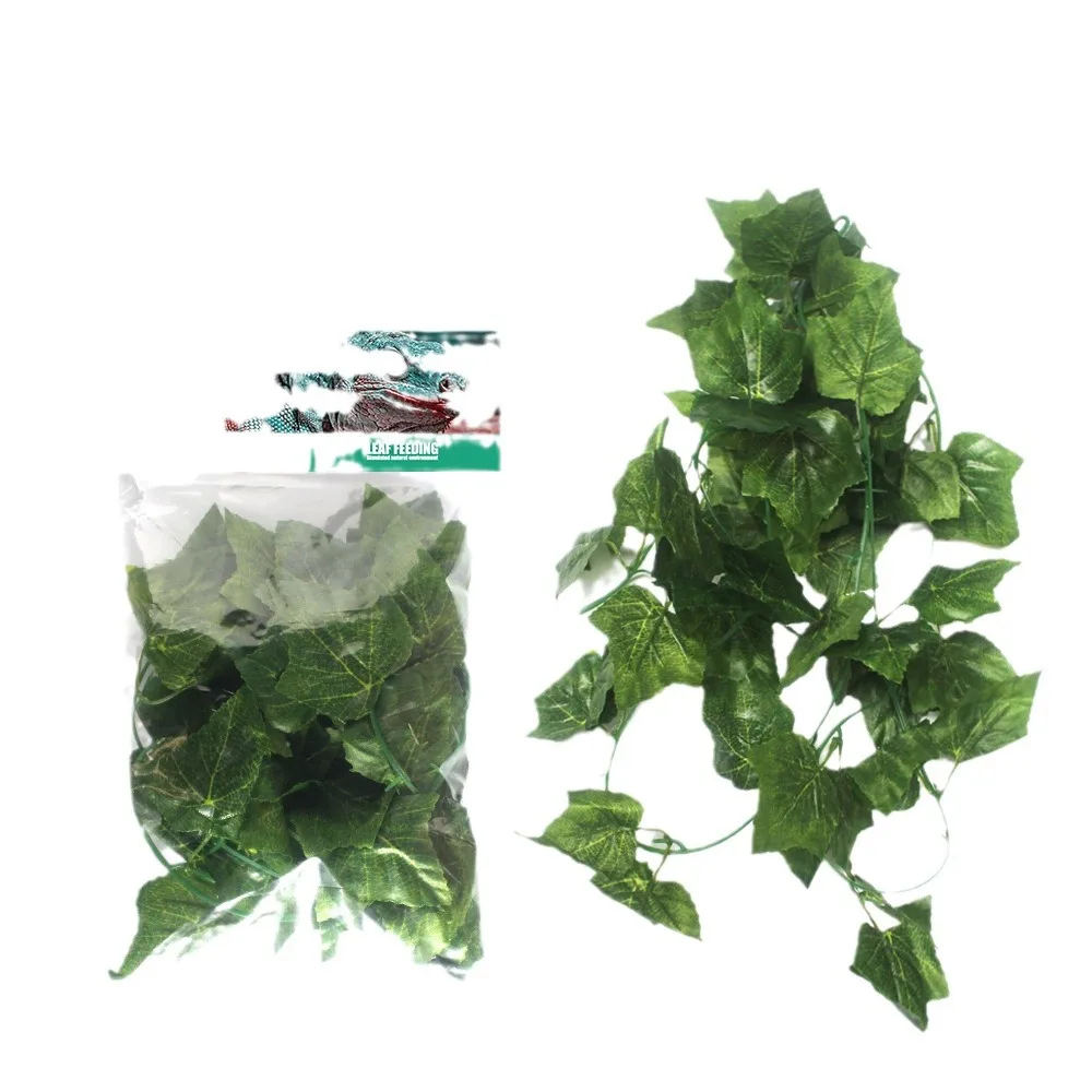 ต้นไม้ประดิษฐ์ NOMOY แบบแขวนพร้อมใบเมเปิลและจุกดูด - ต้นไม้เทอร์ราเรียมแบบถอดได้สำหรับตกแต่งแนวตั้งในตู้เลี้ยงสัตว์เลื้อยคลาน