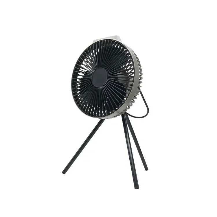 

Camping Standing Fan Equipped with A Tripod 7800mAh Four Wind Speeds Desktop/ceiling Fan Removable Design for Easy Cleaning