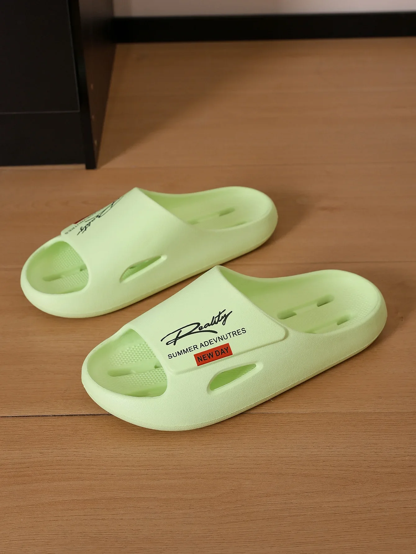 SHAJI Unisex Sommer Innovative Design EVA-Slides, Weiche Leichte Rutschfeste Freizeit-Hausschuhe für Innen- und Außenbereich – Detail 16