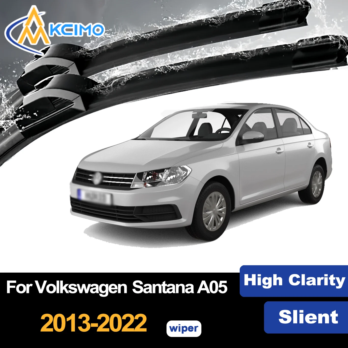 

For Volkswagen Santana A05 2013-2022 2014 2015 2016 2017 Front Wiper Blades Car Windscreen Windshield Window Wiper Accessories