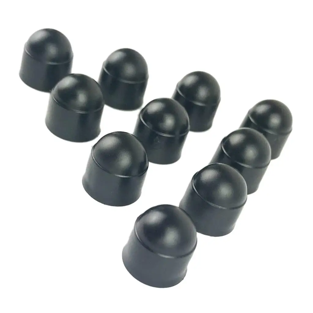 

23MM Wheel Nut Covers Lug Nut Center Covers Screw Cover Protector Black