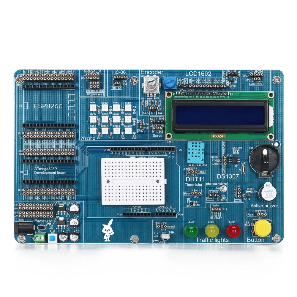 Professional IOT Starter Kit For Arduino Project for ESP8266 Sensors Development Board DIY Educational Electronics Training Kit