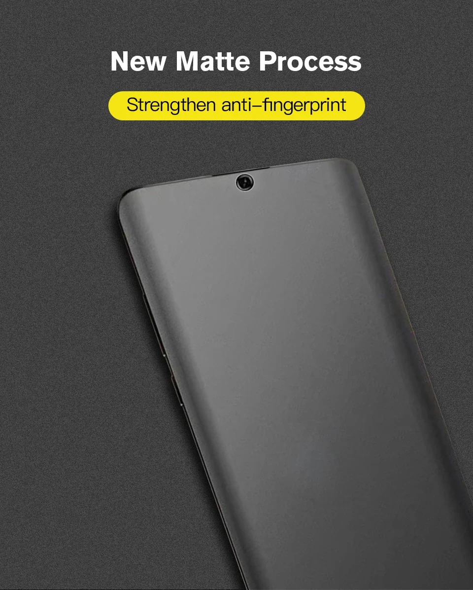 2Pcs Matte + Privacy Soft Hydrogel Film For OPPO Reno 8T 9 10 11 12 Pro Plus 5G Anti Spy Fingerprint Screen Protector