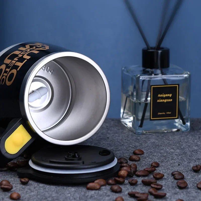 USB Rechargeable Automatic Self Stirring Magnetic Mug New Creative Electric Smart Mixer Coffee Milk Mixing Cup Water Bottle