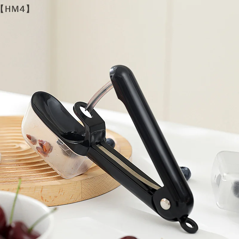 〔HM4〕Alat Pengupas Biji Ceri, Alat Pengupas Biji Ceri dengan Desain Dorong Genggam, Alat Pengupas Biji Ceri Berat, Menghemat Waktu dan Ruang