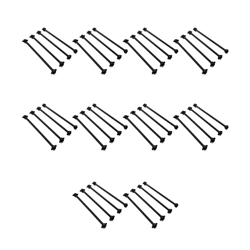 AS96-40Pcs eje de transmisión de hueso de perro de Metal para Wltoys 144001 124019 124018 RC accesorios de piezas de actualización de coche