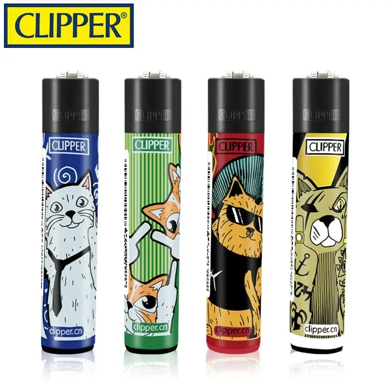 Clipper Lighters Compact Nylon Flame Retardant Lighters Wheel Ignition Home Ignition Men\'S Smoking Accessories Special Gifts