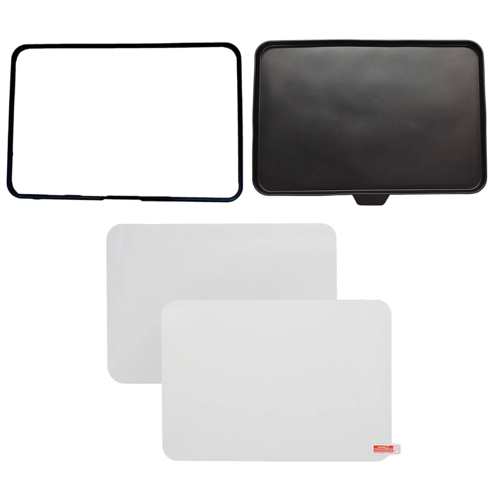 

Screen Protector Set for TM7 Including Tempered Glass Silicone Cover and Protective Frame for Enhanced Screen Safety