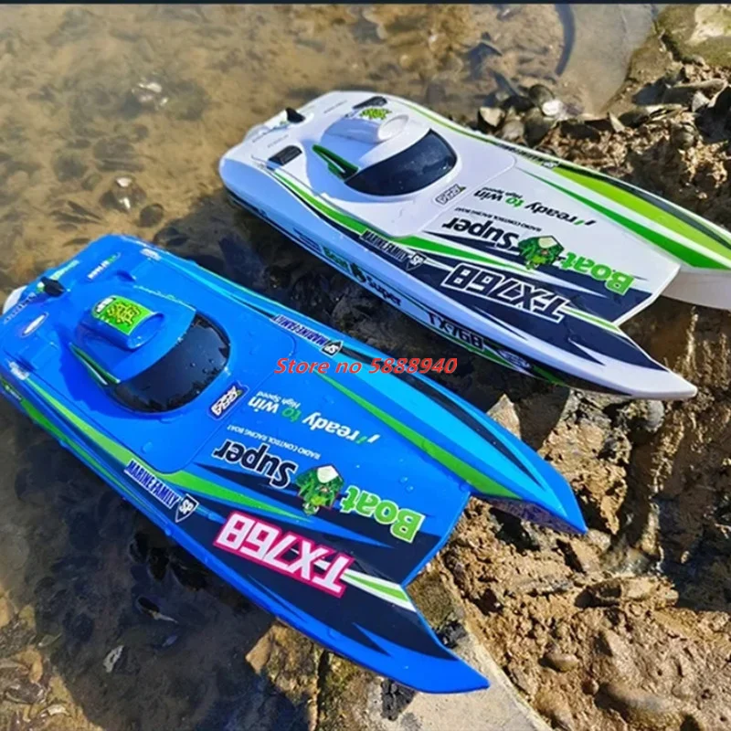 High Speed 40CM Large RC Turbojet Speedboat 30km/h 2.4GHz Brushless 2212 Motor Remote Control Speedboat Brushless RC Racing Boat