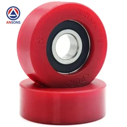 70*25*6204 MM Escalator Step Roller Ansons Escalator Spare Parts