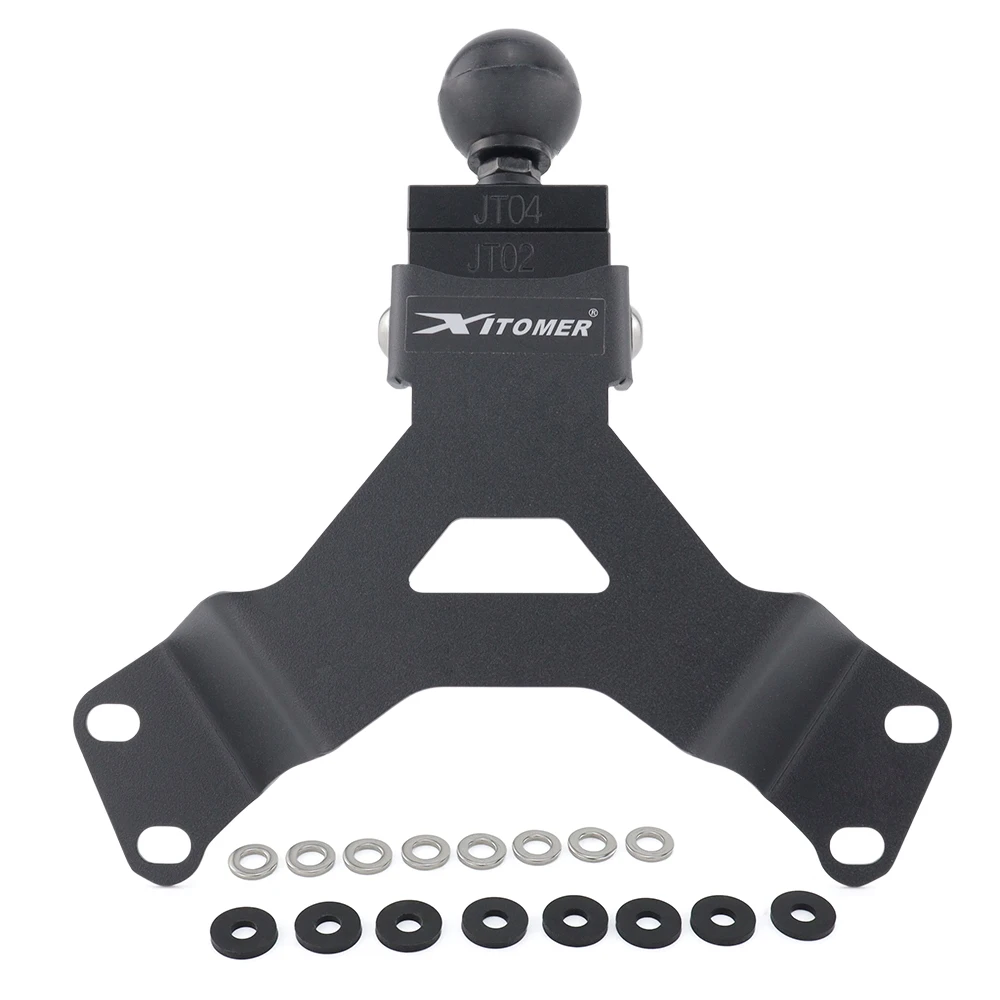 GPS Mount Motorcycle Steel Navigation Bracket Adapter Phone Holder Bracket Multistrada V2 Multistrada V2S 2025 2026 For Ducati image 3