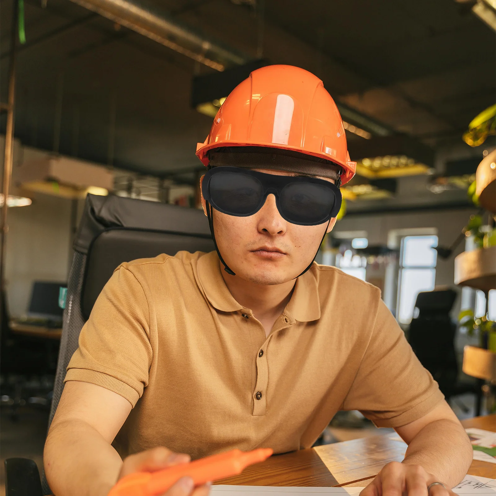 6 قطعة نظارات لحام نظارات السلامة نظارات واقية سوداء لحام لحام شعلة لحام نظارات حماية العين