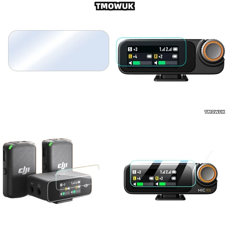 

For DJI Mic2, Reliable Protection With Easy-to-Apply Screen Guard