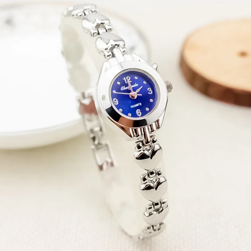 Retro Quartz Watch Classic Roman Ladies Bracelet Watches Women High Quality Silver Wristwatch Vintage Clock Relojes Para Mujer