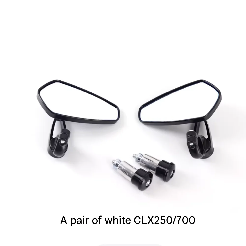 Compatible with CLX700 and CLX250 aluminum alloy rearview mirrors; Chu Liuxiang 700 handlebar retro rearview mirror accessories.
