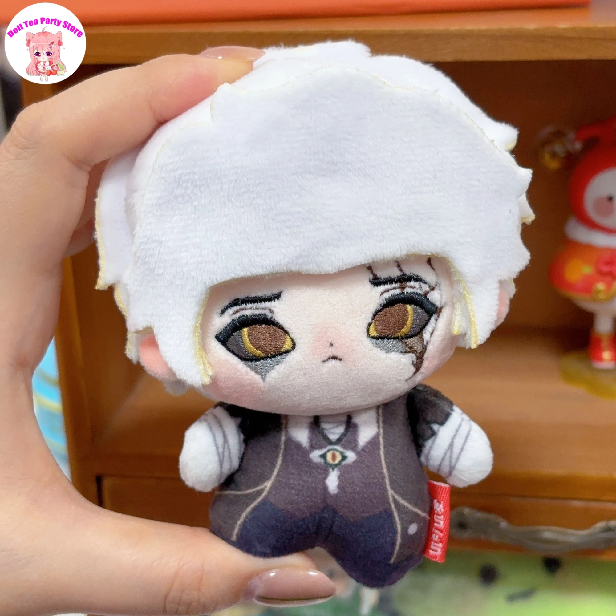 

10CM Anime Identity Ⅴ Alva Lorenz Hermit Series Cotton Doll Original Plush Pendant Toy Cosplay Cartoon Keychain Present