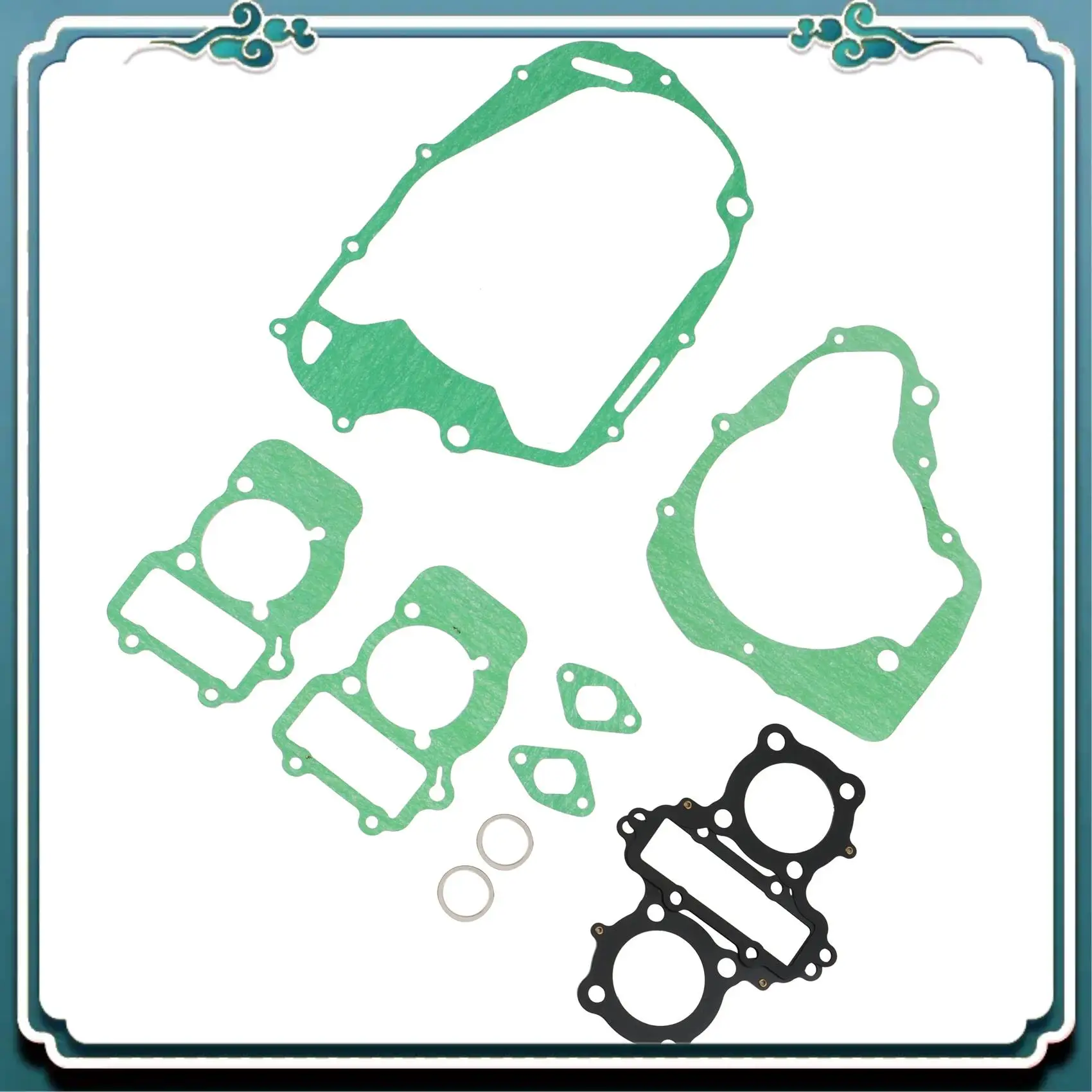 

Premium For Yamaha Virago XV250 125 Motorcycle Rebuild Full Gasket Kit Motorbike Full Engine Cylinder Crankcase Clutch Cover