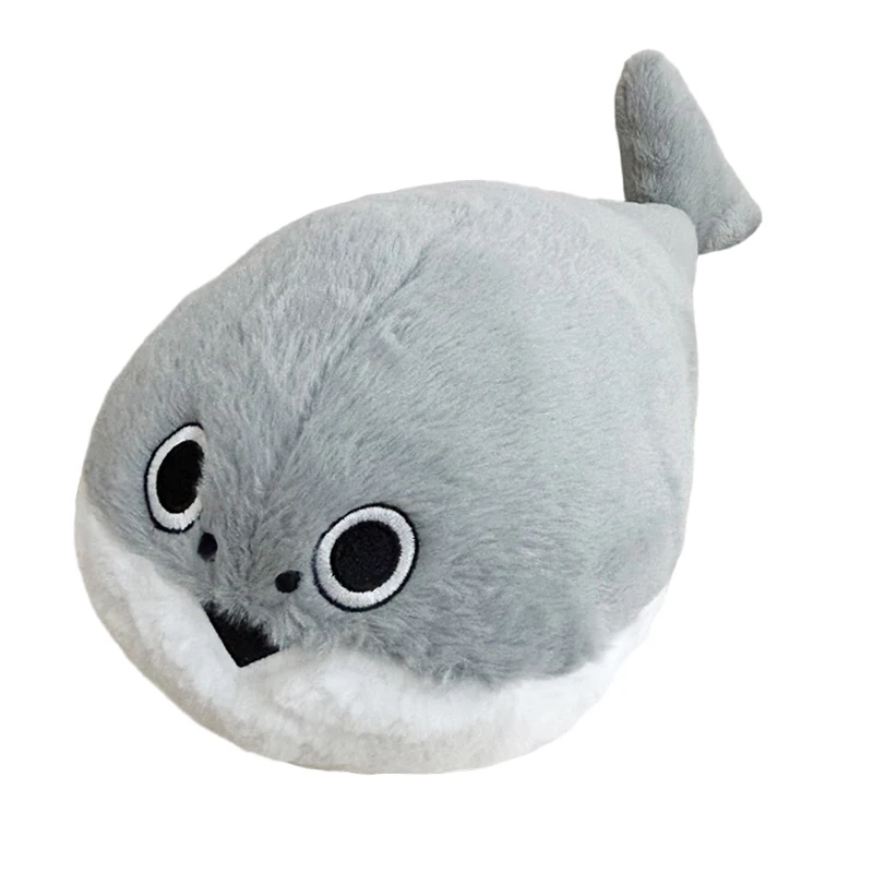 50cm Cute Sacabambaspis Plush Toy Kawaii Japanese Style Grey Fish Plushies Very Soft Stuffed Sea Animal Pillow Xmas Gifts