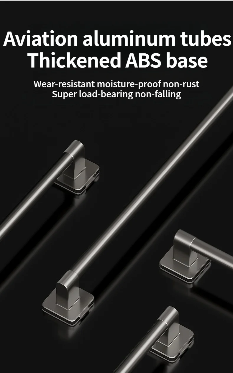 Keine Notwendigkeit, Wände zur Installation zu Bohren, Handtuchhalter/Haken/Handtuchhalter/Küchenlappenhalter, Badezimmerzubehör – Detail 4