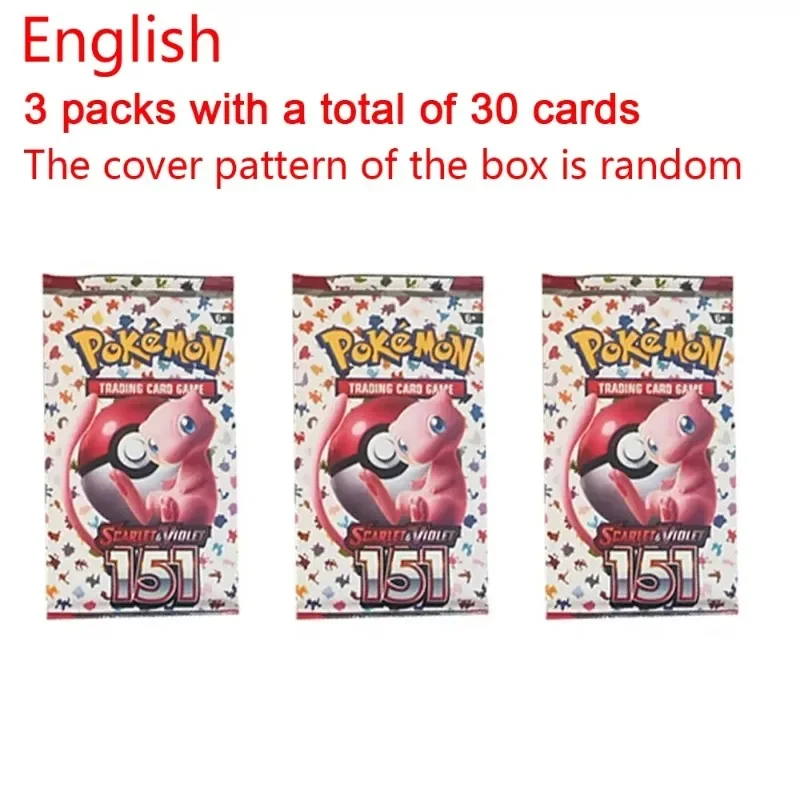360 Stück TCG Scarlet & Violet 151 Booster Bundle Geschenk Englische Ausgabe Sammelkarten Anime-Sammlung Kartenspiel Geschenk – Detail 11