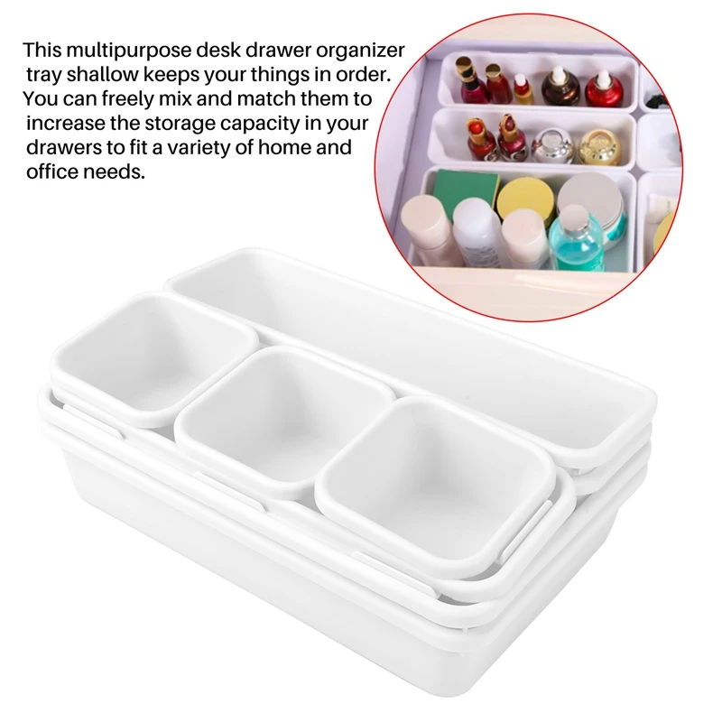 Abwr-laci kotak penyimpanan Penata Rias Terbaik saling mengunci laci sempit untuk kamar mandi, pengatur kantor