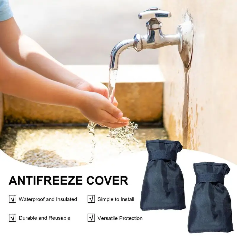 New Winter Waterproof Outdoor Faucet Cover Outside Garden Faucet Freeze Protection Sock Reusable Tap Protector