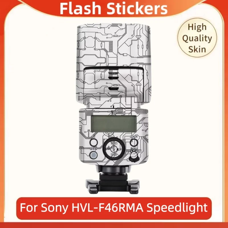 

Защитная виниловая пленка-наклейка для вспышки Sony HVL-F46RMA, защитное покрытие для корпуса вспышки F46RMA