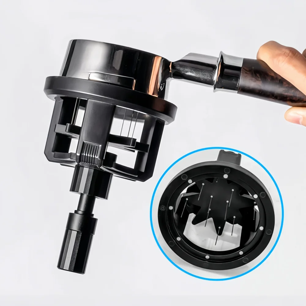 

Coffee Rotating Magnetic Dispersed Powder Needle Adjustable Height Magnetic Fixation High-quality Professional Coffee Accessorie