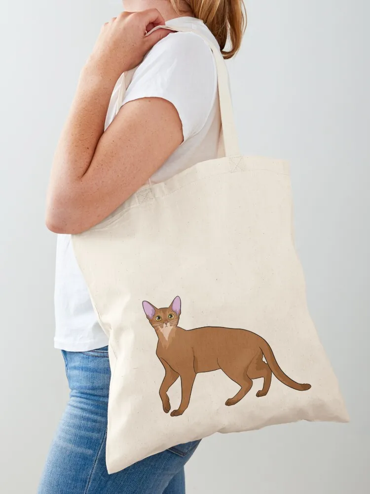 

Abyssinian Cat Tote Bag Big bag shopper bag woman Lady Women's shopping